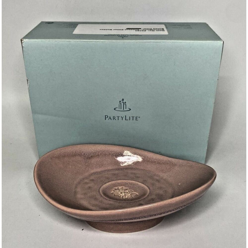 PartyLite Sensual Pillar Candle Holder Rare‎ Retired NIB P15E/P8584
